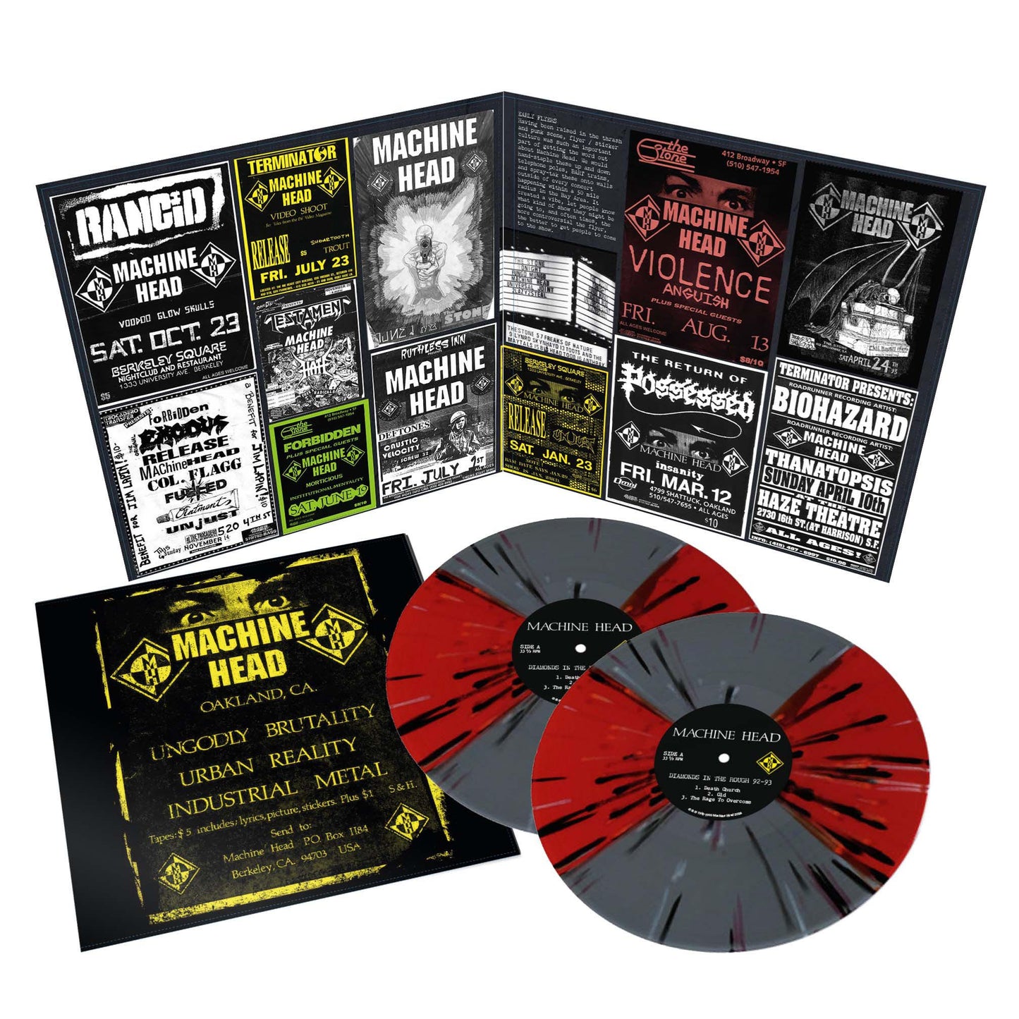 Machine Head "Diamonds In The Rough 92-92" Limited Edition 2x12"