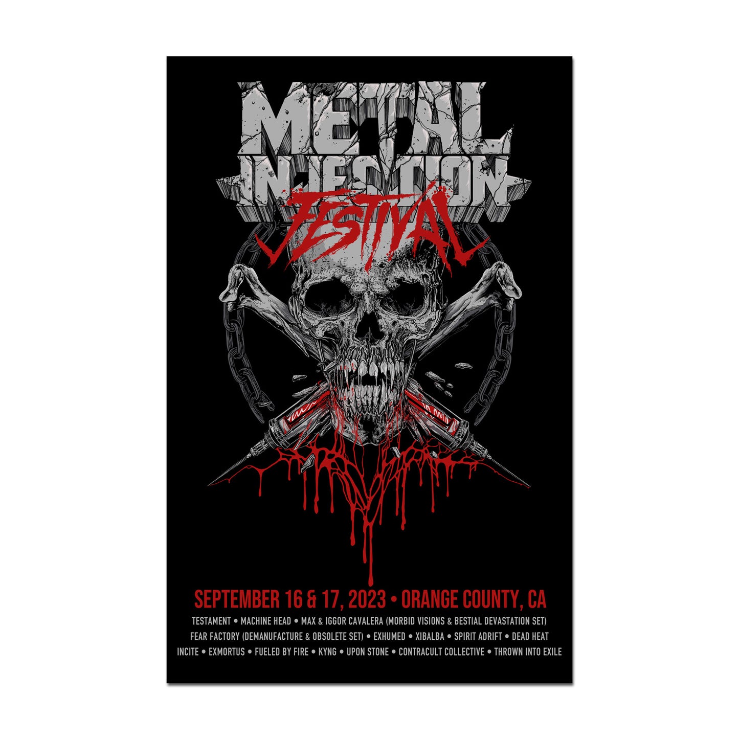 Metal Injection Fest 2023 (Black)