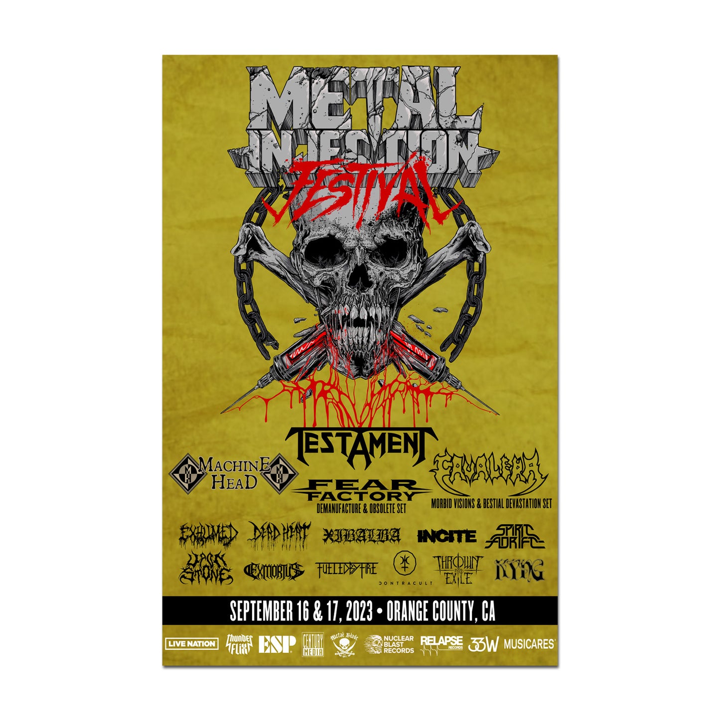 Metal Injection Fest 2023 (Gold)